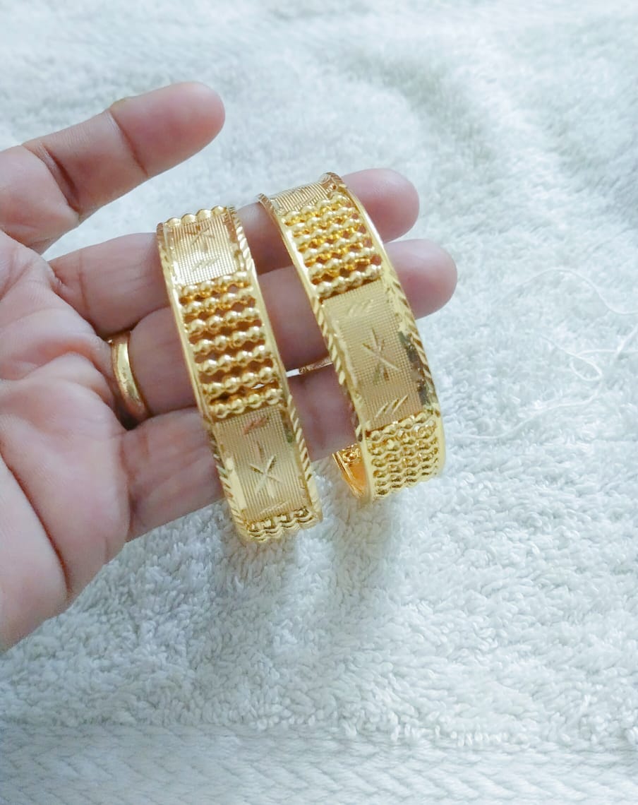 Gold Plated Bangles